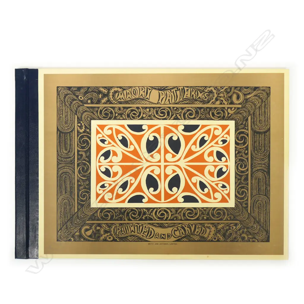 J H Menzies 'Māori Patterns Painted and Carved', Image 1++